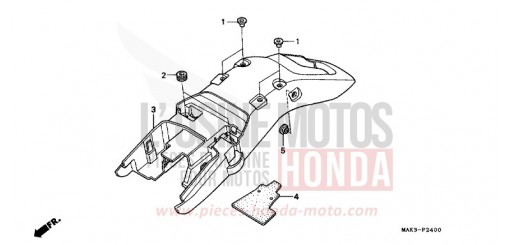 KOTFLUEGEL, HINTEN (1) SLR650W de 1998